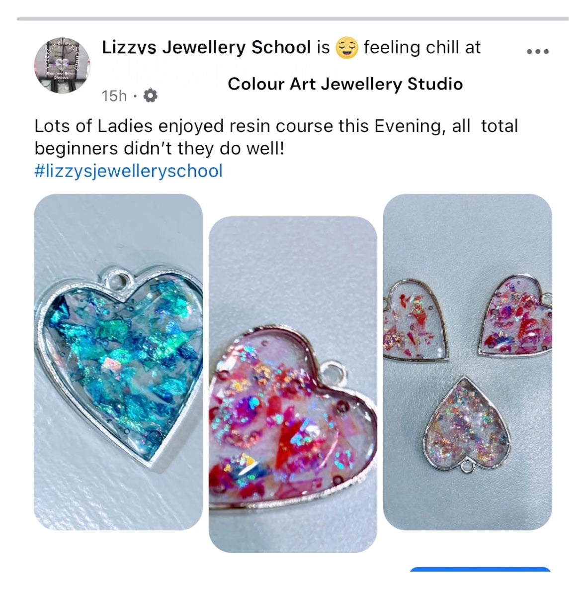 Silver and Resin Workshop
