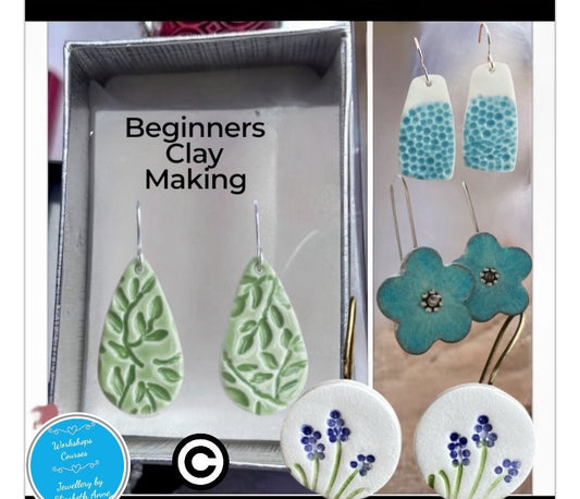 🍾Fizz and Beginners Botanical Flora Clay Making Workshop🍾