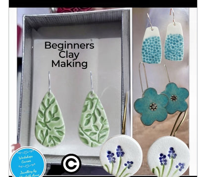 Earrings jewellery making Course choose your time and date
