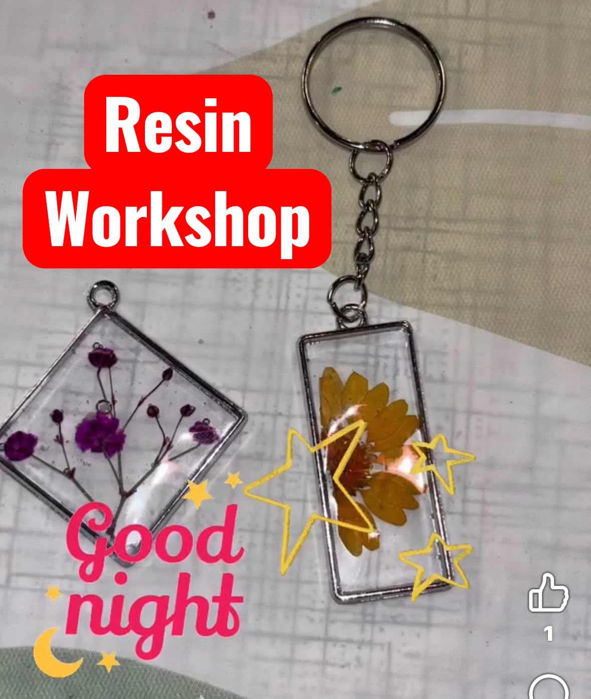 FREE prosecco, Silver and Resin Beginners Class