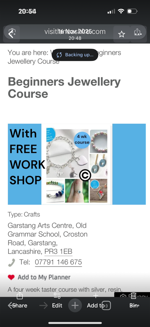 4 week Course + FREE Week, Jewellery Making, Weekly 2026 Start Dates up to 8 months