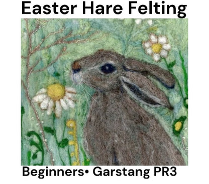 Creative Felt Making Summer Hares