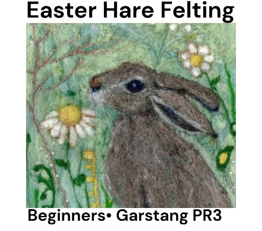 Creative Felt Making Summer Hares