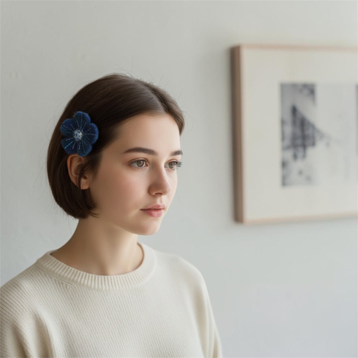 Beginners Flower Felt Workshop — Brooch or Hair Clip | Garstang Arts Centre & Colour Art Jewellery Studio