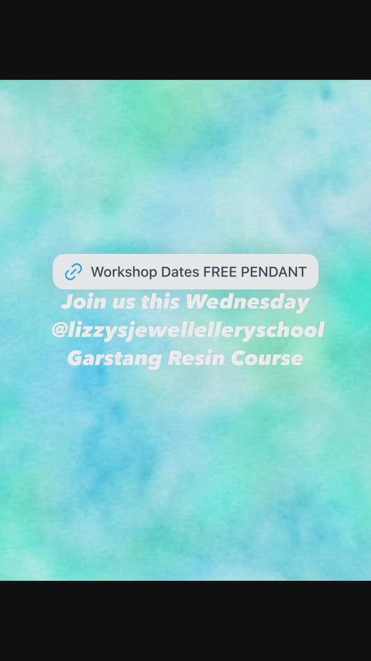 Wednesday Evening Silver & Resin Course Jan/March Dates 2025 see info